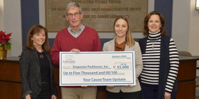 Empower Parkinson selected as Upstate's Your Cause charity for 2024