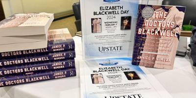 Janice P. Nimura, author of The Doctors Blackwell, will present public lecture Feb. 7 at Upstate