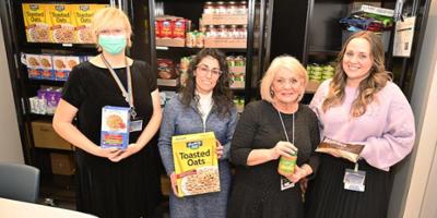 Food Bank in Nappi Wellness Institute assures patients facing food insecurity go home with food for family