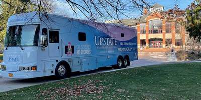 Upstate's Mobile Mammography Van's spring, summer calendar finds it traversing CNY byways