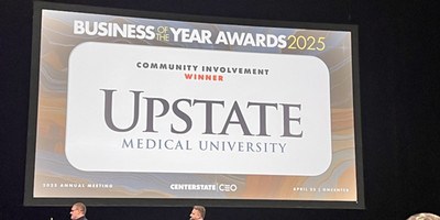 Upstate wins CenterState CEO’s Business of the Year for Community Involvement 