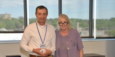 Two key honors among research presentations at the Upstate Cancer Center's 2025 annual retreat
