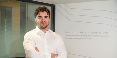 Caring tradition continues: Max Naples becomes third sibling to graduate in respiratory therapy