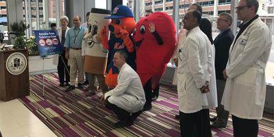 Officials celebrate kick butts day