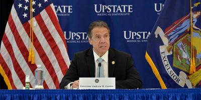 the governor speaks at Upstate
