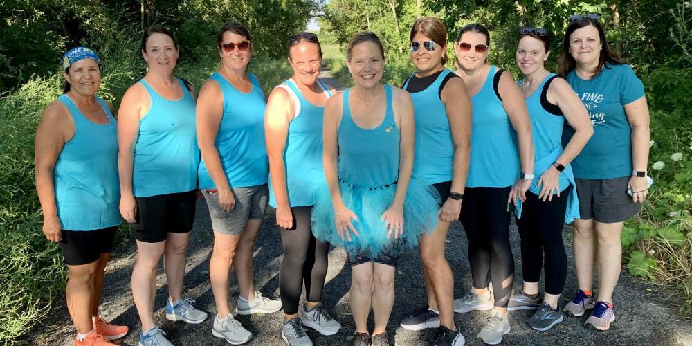 TEAL THERE’S A CURE: The 5K Maureen T. O’Hara run steps off July 4 at 8 a.m. at Marcellus Park. The race raises money for ovarian cancer research at Upstate, which also provides assistance to ovarian cancer patients. The fund is held  by the Upstate Foundation.