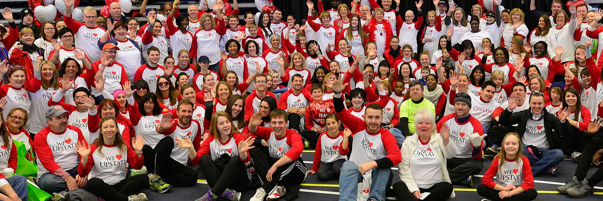 Team Upstate at the Heart Walk