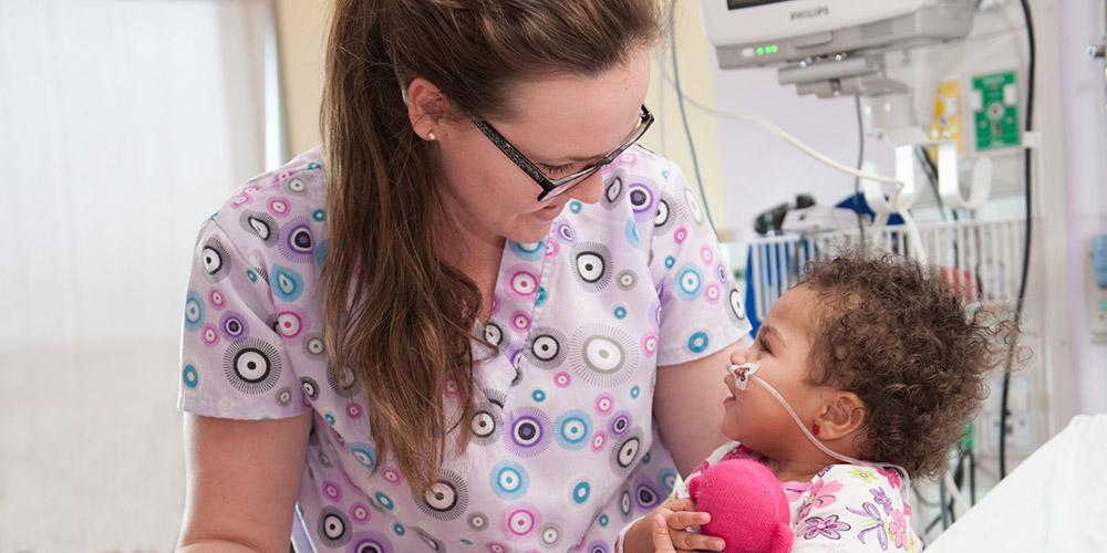 patient with nurse
