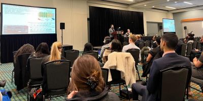 Kyle gives a platform talk at AES 2022