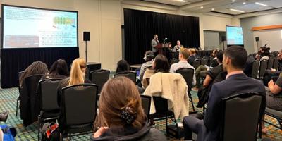 Kyle gives a platform talk at AES 2022