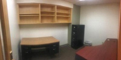 Empty analysis office