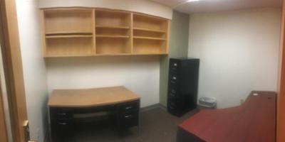 Empty analysis office