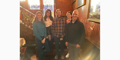 The lab at the Department of Pharmacology holiday party