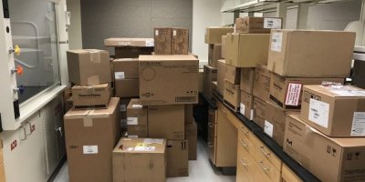 boxes ready to be unpacked
