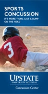 Sports concussion brochure