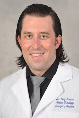 Dr. Cory Howard, Medical Toxicology Fellow through June 2022