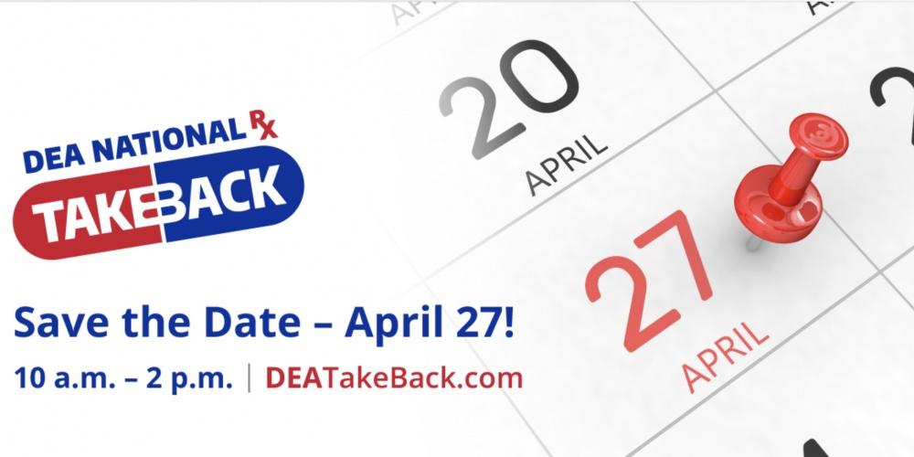 Image of Drug Take Back Day in April 2024