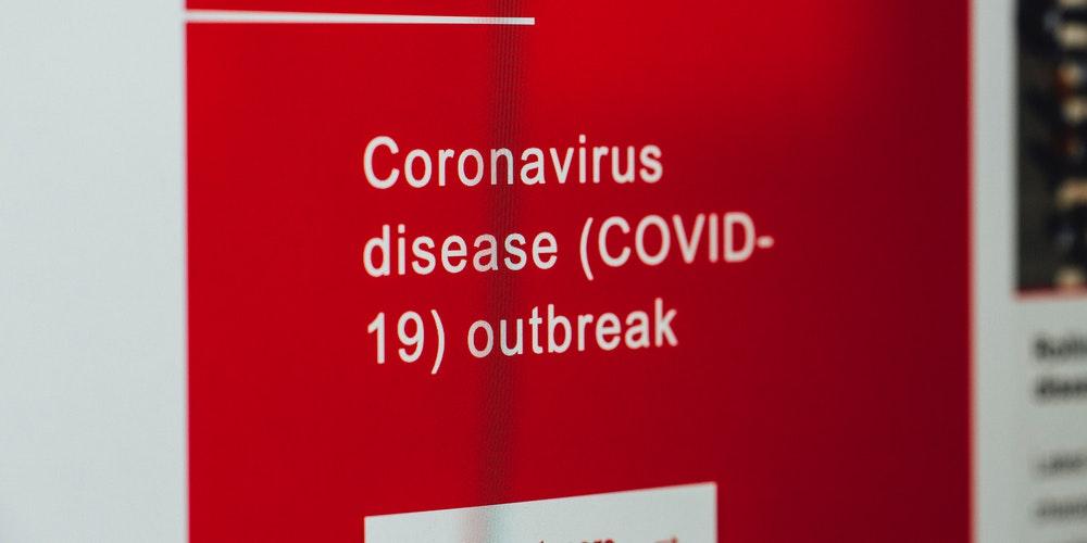 COVID-19 sign