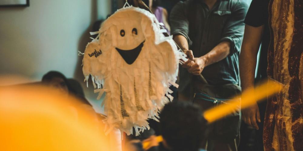 Image of ghost piñata
