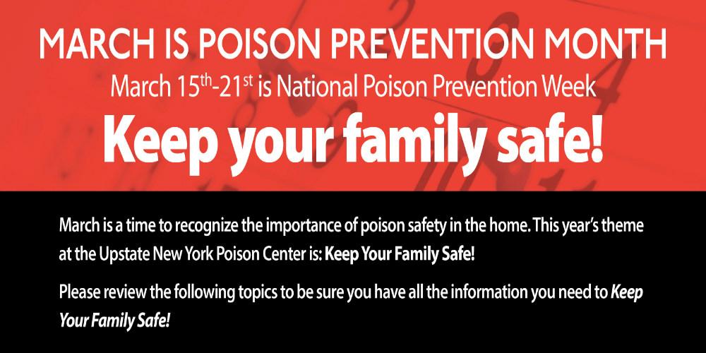 Poison Prevention Month