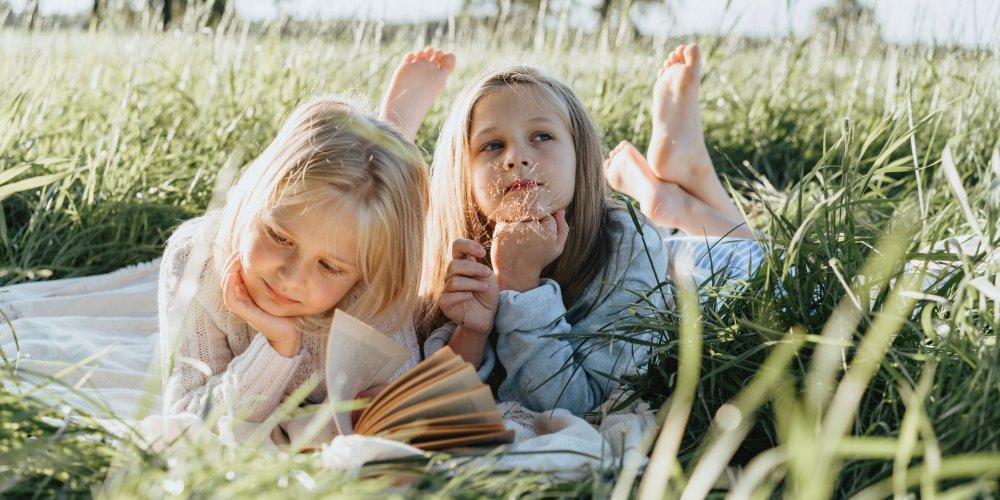 Image of kids outside in summer