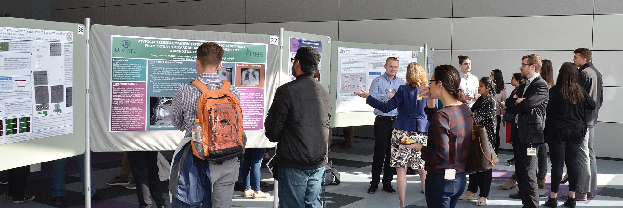 Research poster presentations