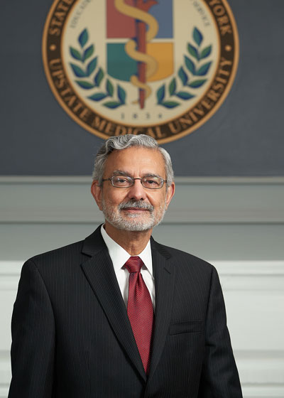 Dr Mantosh Dewan, President of SUNY Upstate Medical University