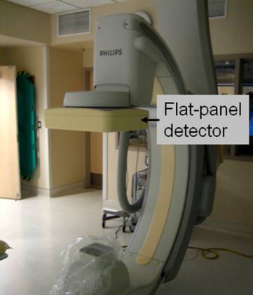 flat-panel fluoroscopy detector