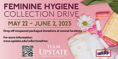 Feminine Hygiene Collection Drive
