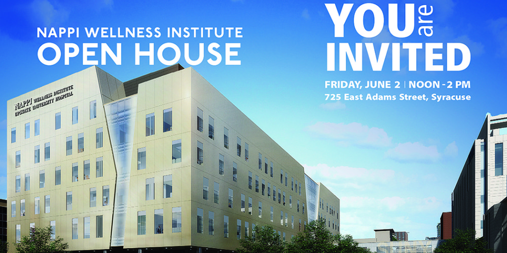 You're invited to the Nappi Wellness open house Friday June 2 noon to 2pm