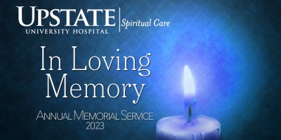Upstate Annual Memorial Service