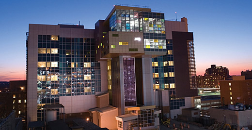 Upstate Golisano Children's Hospital at Night