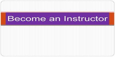 become an instructor icon