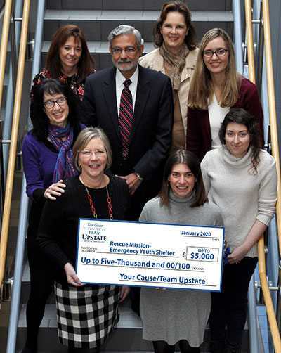 Your Cause check for Rescue Mission's Emergency Youth Shelter