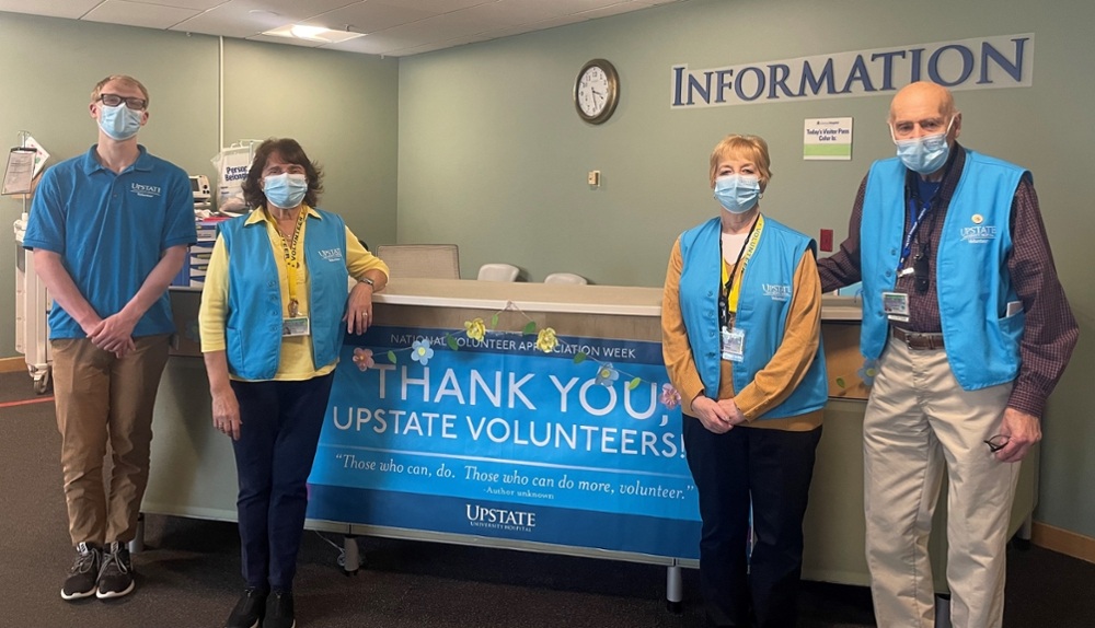 Volunteer at upstate