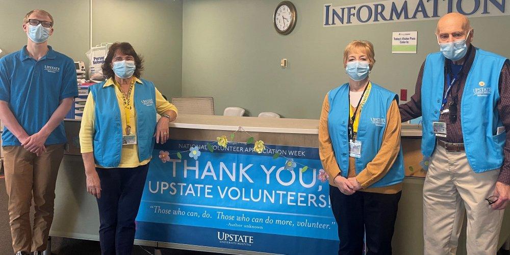 Volunteer at upstate