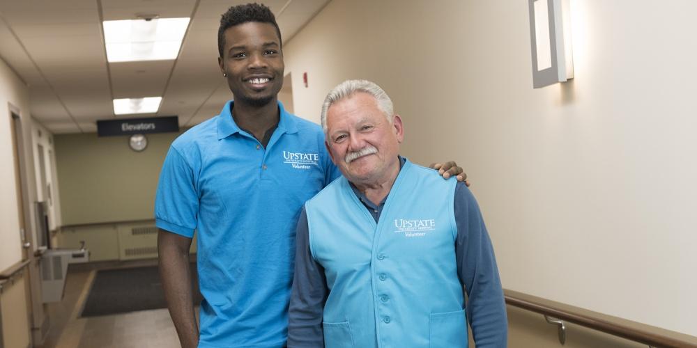 adult volunteers community campus