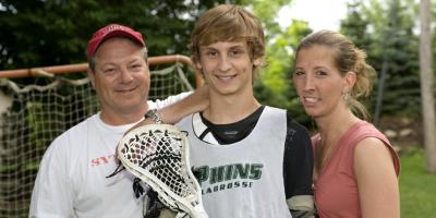 One amazing save: Quick action brought DeWitt teen back to life after a lacrosse ball slammed into his chest