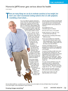 kramer Healthy Monday: Humorist Jeff Kramer gets serious about his health (2/2)