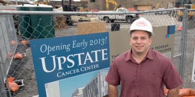 Construction engineer builds Upstate Cancer Center with memories of father-in-law