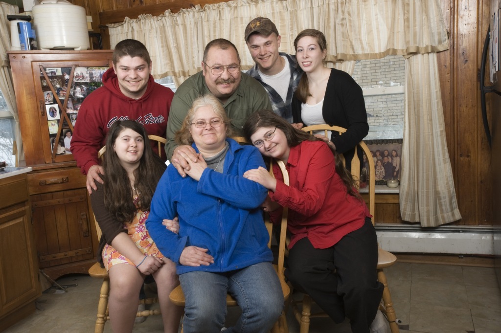 compoli022 Joyce Compoli, of Chittenango, surrounded by her family