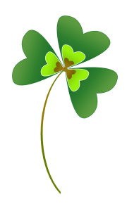 I Drawing of a shamrock