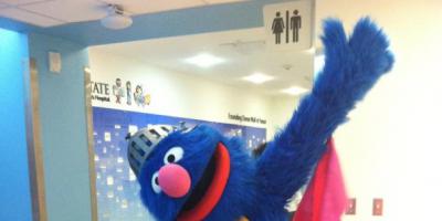 Facebook friends 'like' Super Grover