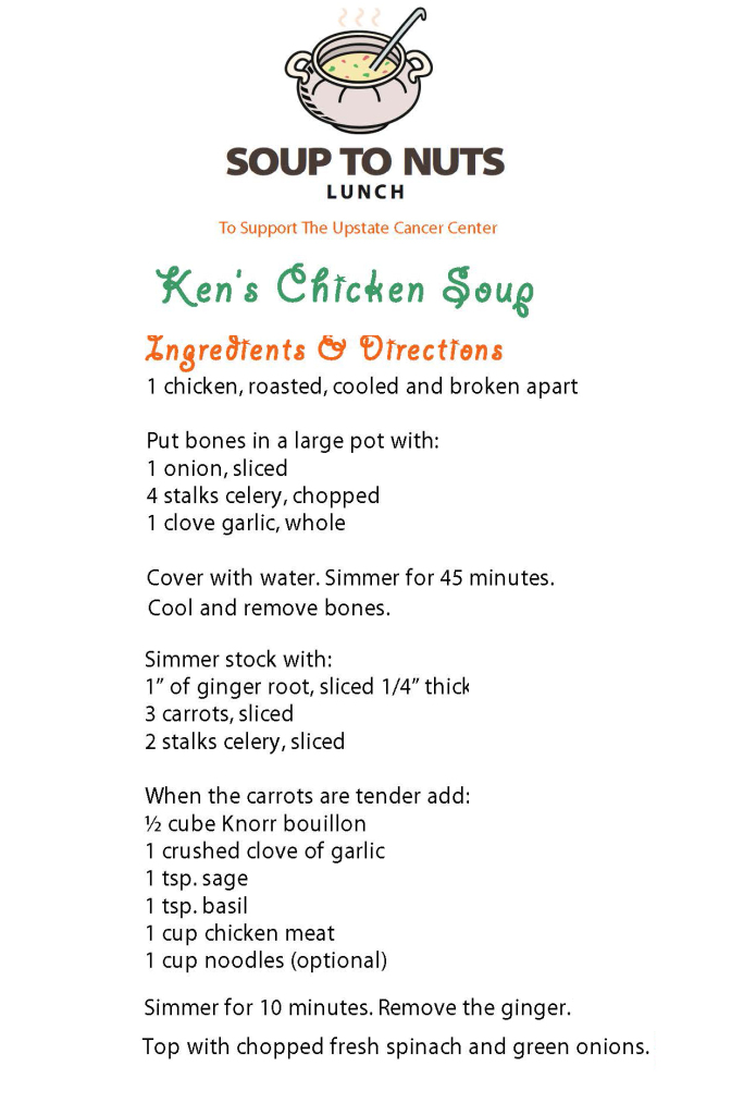 ChixSoup chicken soup recipe