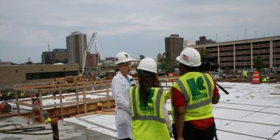 Steel starts rising for Upstate Cancer Center