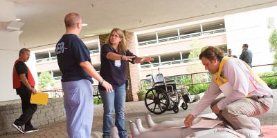 Disaster drill involves Upstate's physician response team