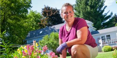 Why Kristina Sherman loves gardening