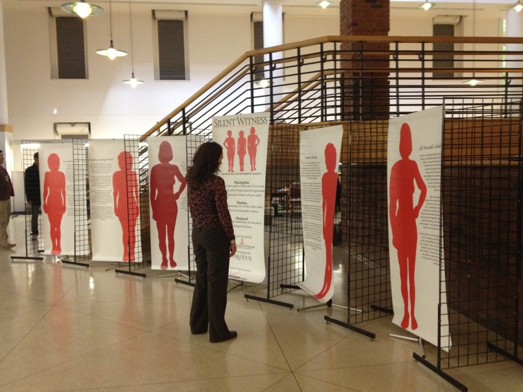 silentwitness October is Domestic Violence Awareness Month.