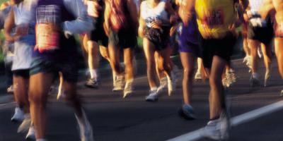 Marathon runners help researchers, patients and students