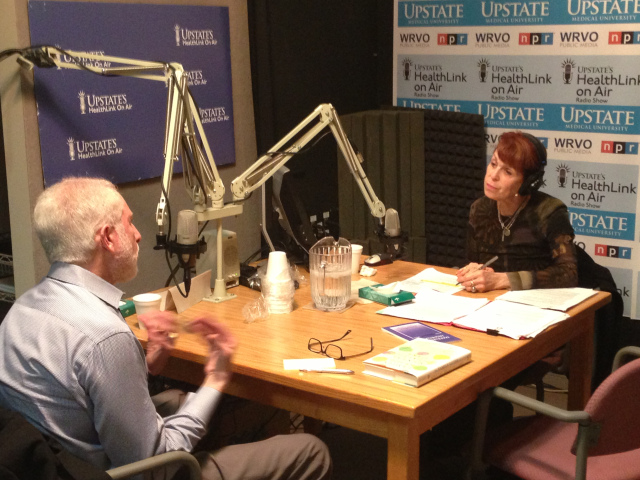 Dr. Lloyd Sederer was interviewed for Upstate's HealthLink on Air radio show during his Syracuse visit.